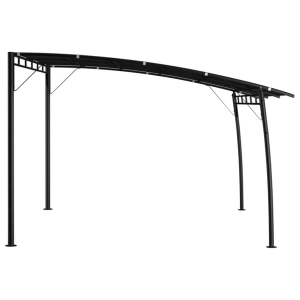vidaXL Hagemarkise 4x3x2,55 m antrasitt