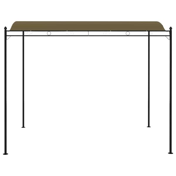 vidaXL Paviljong 3x2,4 m taupe 180 g/m²