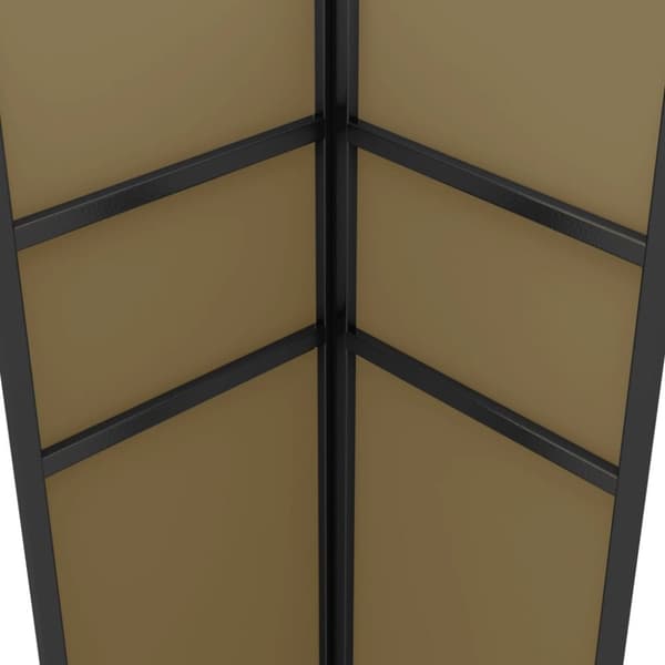 vidaXL pavillon med dobbelttag 3x3x2,7 m 180 g/m² gråbrun