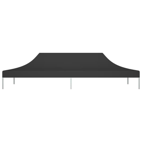 vidaXL Teltduk for festtelt 6x3 m svart 270 g/m²