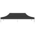 Miniatyrbilde 3 av 6: vidaXL Teltduk for festtelt 6x3 m svart 270 g/m²