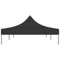 Miniatyrbilde 4 av 6: vidaXL Teltduk for festtelt 6x3 m svart 270 g/m²