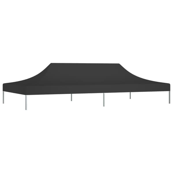 vidaXL Teltduk for festtelt 6x3 m svart 270 g/m²