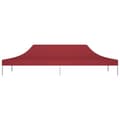 Miniatyrbilde 3 av 6: vidaXL Teltduk for festtelt 6x3 m burgunder 270 g/m²