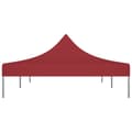 Miniatyrbilde 4 av 6: vidaXL Teltduk for festtelt 6x3 m burgunder 270 g/m²
