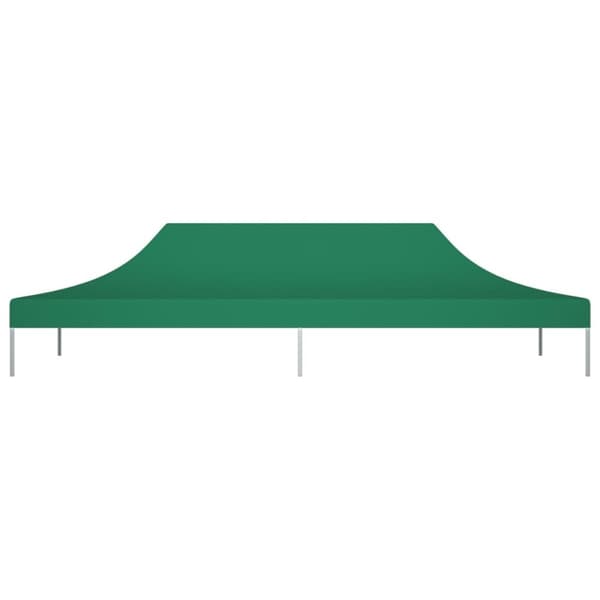 vidaXL Juhlateltan katto 6x3 m vihreä 270 g/m²