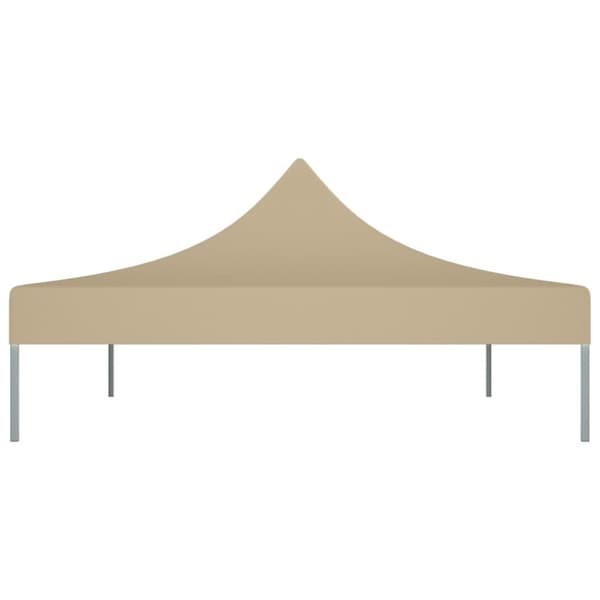 vidaXL tag til festtelt 4x3 m 270 g/m² beige