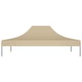 Miniatyrbillede 3 af 6: vidaXL tag til festtelt 4,5x3 m 270 g/m² beige