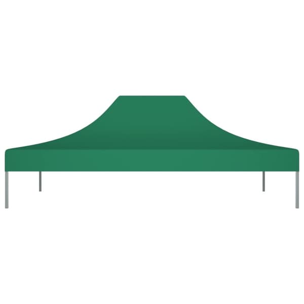 vidaXL Juhlateltan katto 4x3 m vihreä 270 g/m²