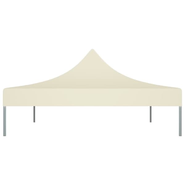 vidaXL tag til festtelt 4,5x3 m 270 g/m² cremefarvet