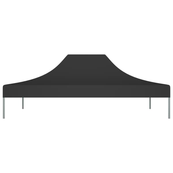 vidaXL Teltduk for festtelt 4x3 m svart 270 g/m²