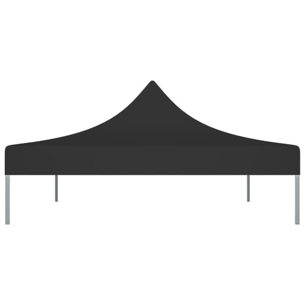 vidaXL Teltduk for festtelt 4x3 m svart 270 g/m²