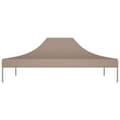 Miniatyrbilde 3 av 6: vidaXL Teltduk for festtelt 4,5x3 m gråbrun 270 g/m²