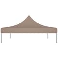Miniatyrbilde 4 av 6: vidaXL Teltduk for festtelt 4,5x3 m gråbrun 270 g/m²