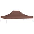 Miniatyrbilde 2 av 6: vidaXL Teltduk for festtelt 4x3 m brun 270 g/m²