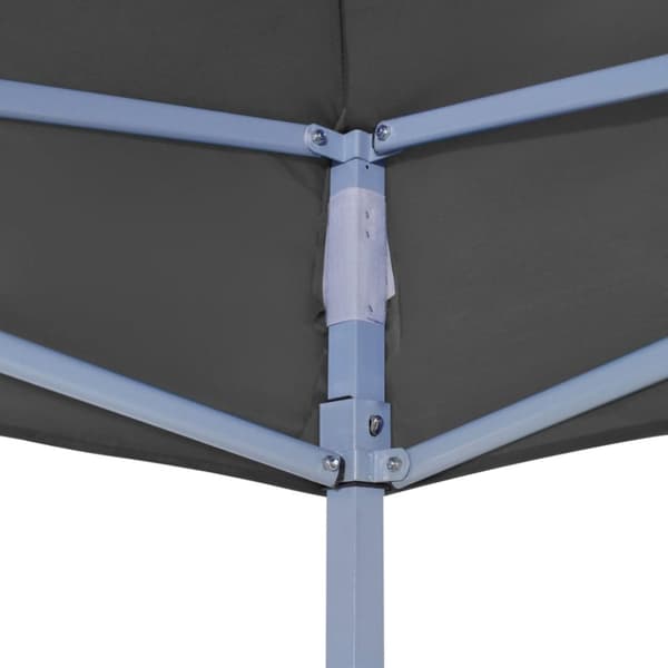 vidaXL Teltduk for festtelt 4x3 m antrasitt 270 g/m²