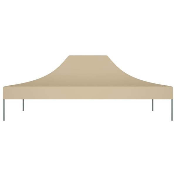 vidaXL Teltduk for festtelt 4,5x3 m beige 270 g/m²
