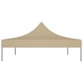 Miniatyrbilde 4 av 6: vidaXL Teltduk for festtelt 4,5x3 m beige 270 g/m²