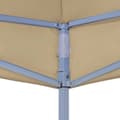 Miniatyrbilde 5 av 6: vidaXL Teltduk for festtelt 4,5x3 m beige 270 g/m²
