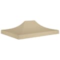 Miniatyrbilde 1 av 6: vidaXL Teltduk for festtelt 4,5x3 m beige 270 g/m²