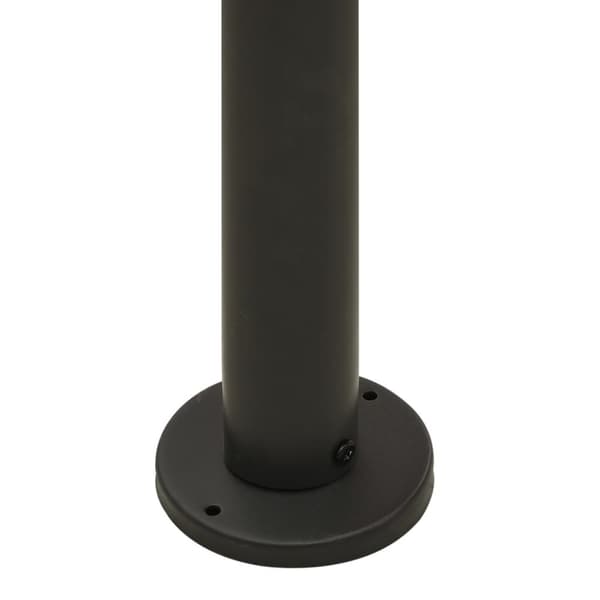 vidaXL Pergola med uttrekkbart tak gråbrun 3x3 m stål 180 g/m²