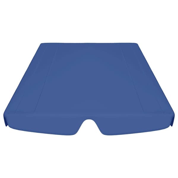 vidaXL Vaihtokatos puutarhakeinuun sininen 188/168x145/110 cm