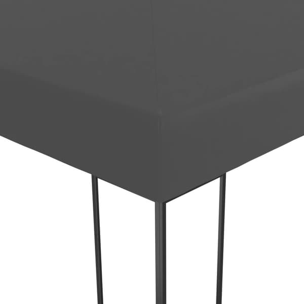 vidaXL Huvimaja LED-valonauhoilla 3x4 m antrasiitti