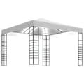 Miniatyrbilde 2 av 7: vidaXL Hagepaviljong med LED-lysslynge 3x3 m hvit