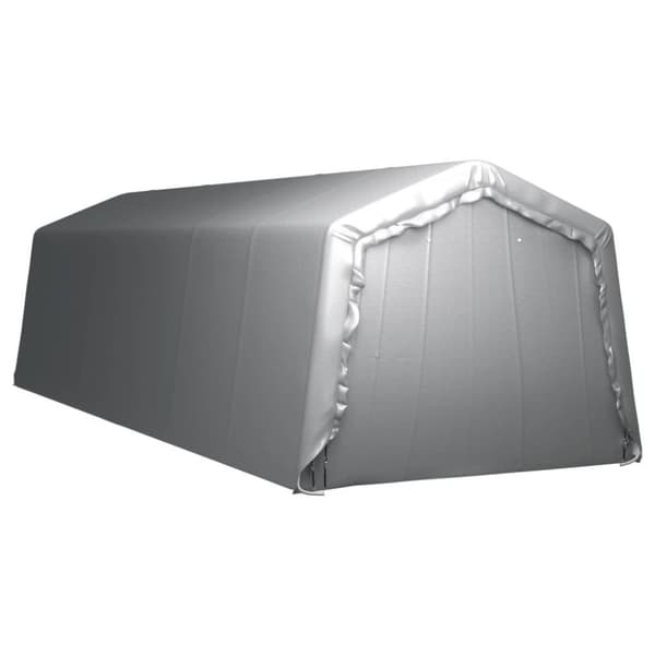 vidaXL Förvaringstält 300x900 cm stål grå