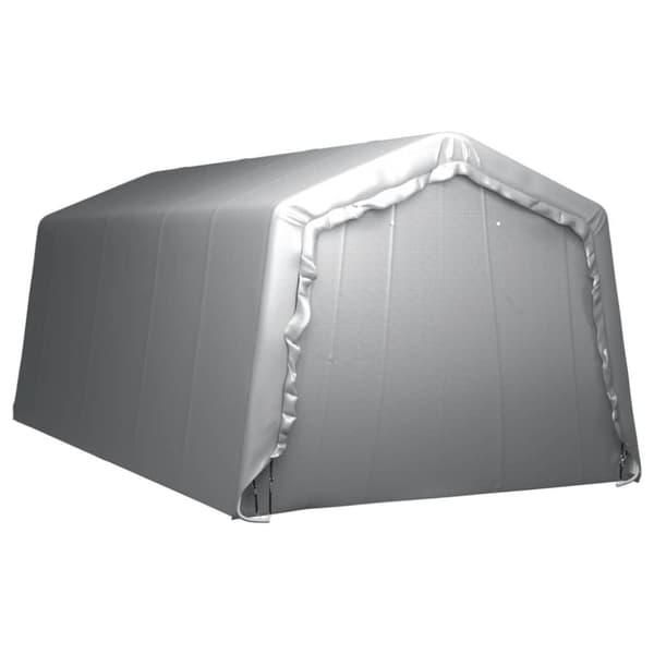 vidaXL Oppbevaringstelt 300x600 cm stålgrå