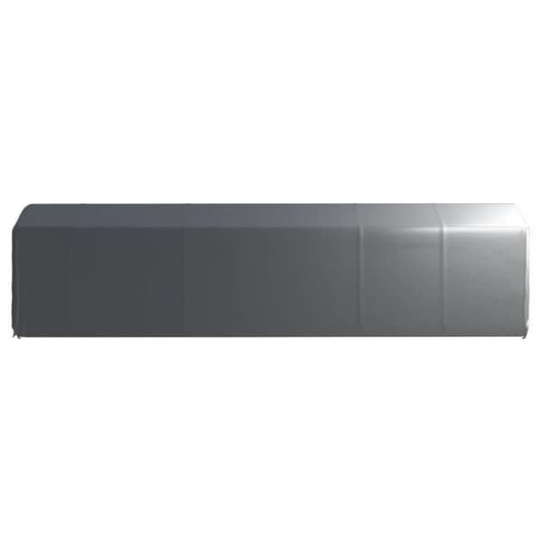 vidaXL opbevaringstelt 300x900 cm stål grå