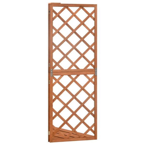 vidaXL Hjørneespalier 50x50x145 cm heltre gran