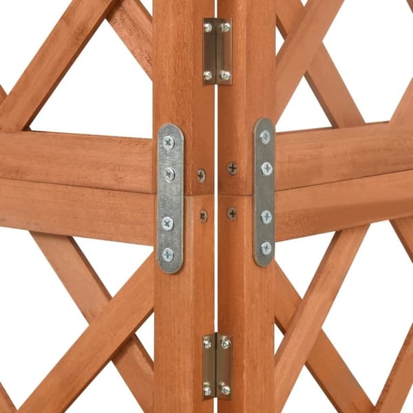 vidaXL Hjørneespalier 50x50x145 cm heltre gran