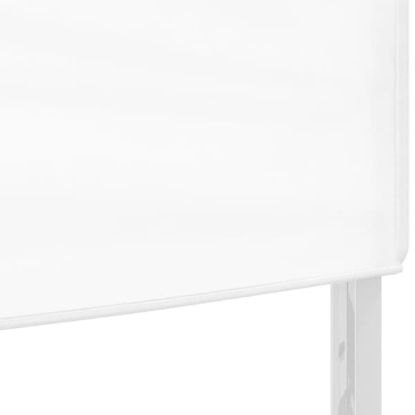 vidaXL Sammenleggbart festtelt hvit 3x6 m