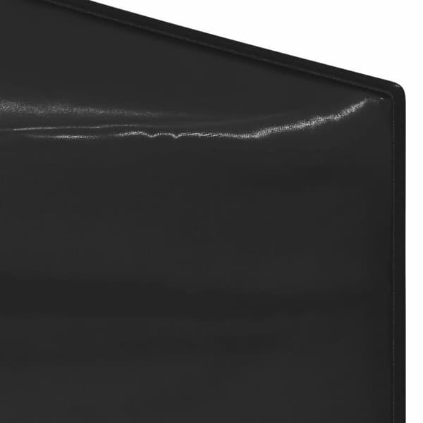 vidaXL Sammenleggbart festtelt svart 3x6 m