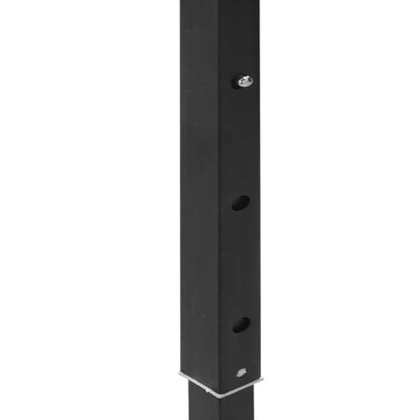 vidaXL foldbart festtelt 3x6 m sort