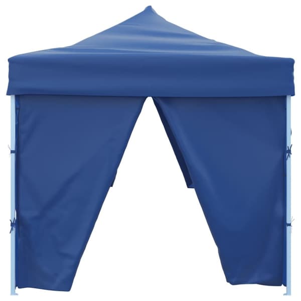 vidaXL Kokoontaitettava pop-up juhlateltta 8 sivuseinää 3x9 m sininen