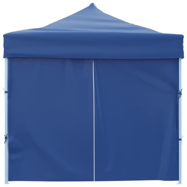 vidaXL Kokoontaitettava pop-up juhlateltta 8 sivuseinää 3x9 m sininen
