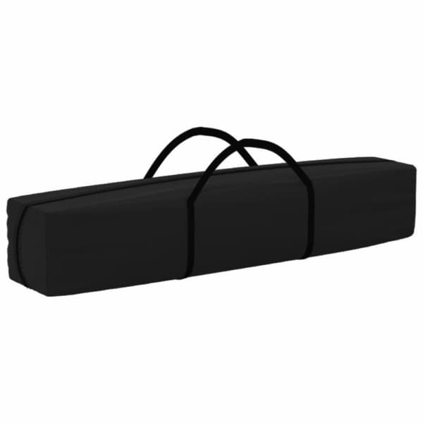 vidaXL foldbart festtelt 2x2 m sort