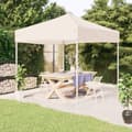 Miniatyrbillede 1 af 9: vidaXL foldbart festtelt 3x3 m cremefarvet