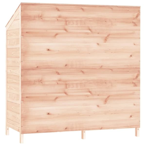 vidaXL haveskur 102x52x112 cm massivt grantræ