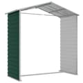 Miniatyrbilde 9 av 11: vidaXL Hageskur grønn 191x130x198 cm galvanisert stål