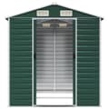 Miniatyrbillede 4 af 11: vidaXL haveskur 191x215x198 cm galvaniseret stål grøn