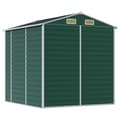 Miniatyrbillede 6 af 11: vidaXL haveskur 191x215x198 cm galvaniseret stål grøn
