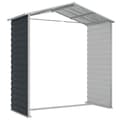 Miniatyrbilde 9 av 11: vidaXL Hageskur antrasitt 191x130x198 cm galvanisert stål