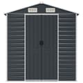Miniatyrbilde 4 av 11: vidaXL Hageskur antrasitt 191x300x198 cm galvanisert stål
