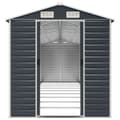 Miniatyrbillede 5 af 11: vidaXL haveskur 191x810x198 cm galvaniseret stål antracitgrå