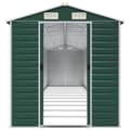 Miniatyrbillede 5 af 11: vidaXL haveskur 191x980x198 cm galvaniseret stål grøn