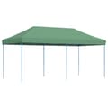 Miniatyrbillede 5 af 9: vidaXL foldbart pop up-festtelt 580x292x315 cm grøn