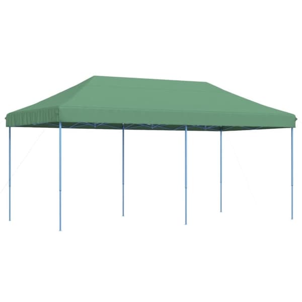 vidaXL foldbart pop up-festtelt 580x292x315 cm grøn